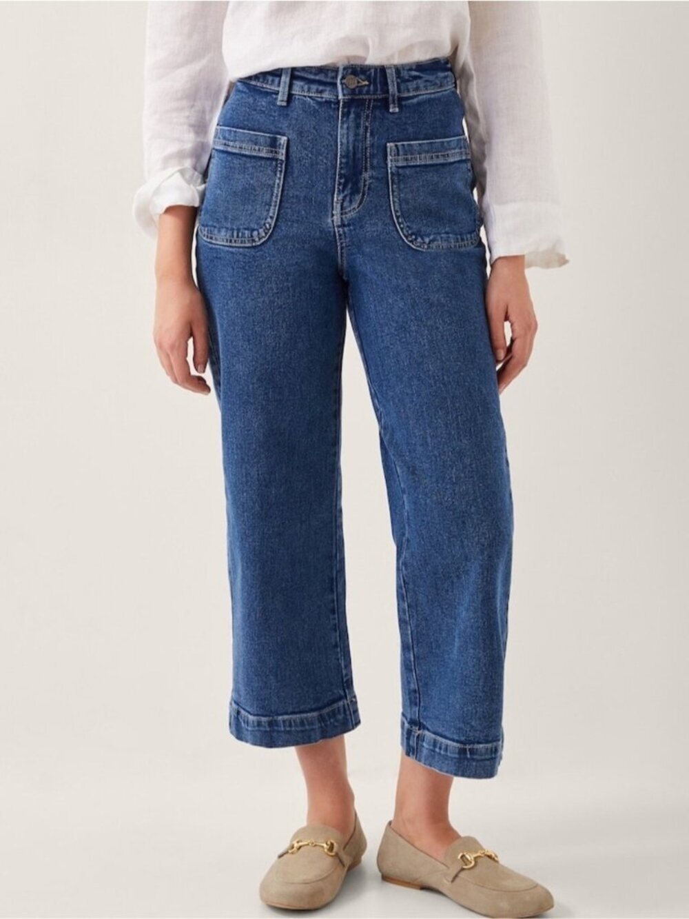 Monsoon Arlo Regular Cropped Jeans